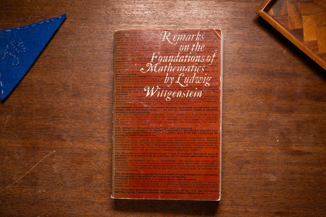 Remarks on the Foundations of Mathematics by Ludwig Wittgenstein