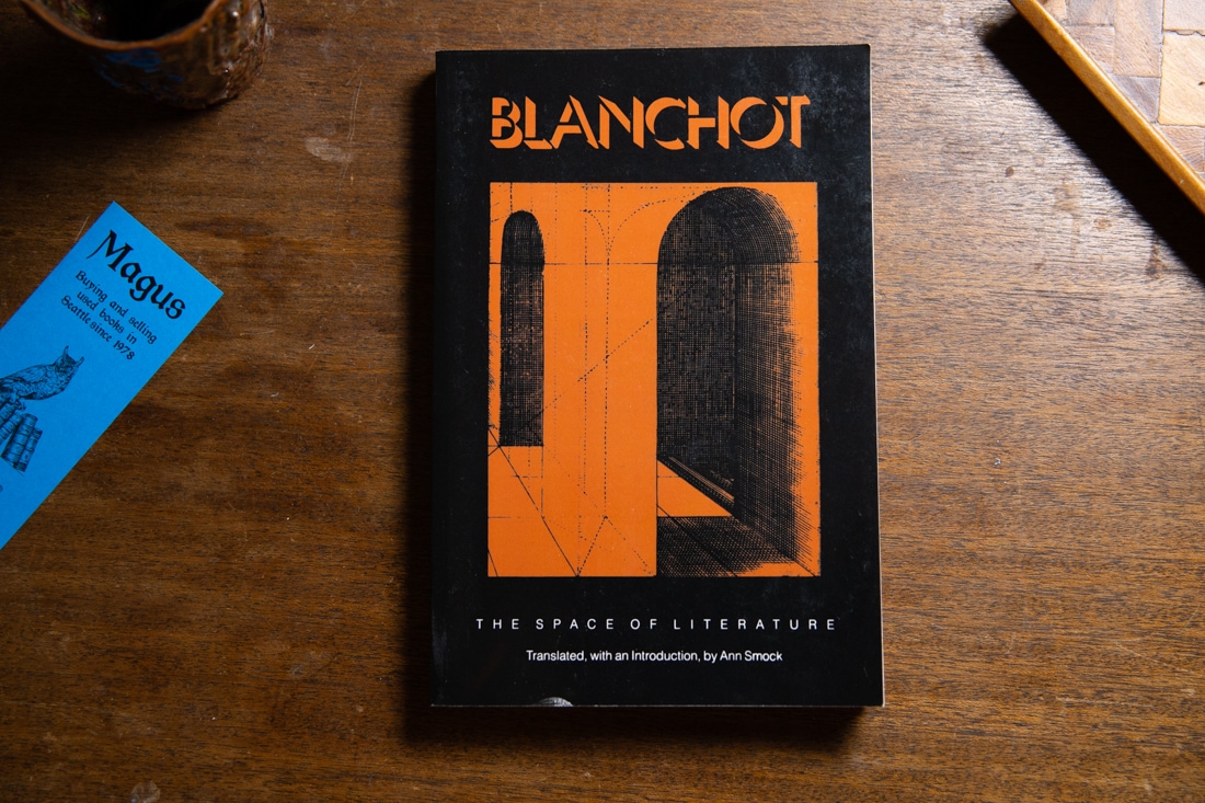 The Space of Literature by Maurice Blanchot
