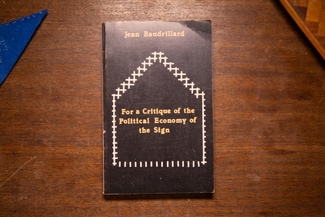 For a Critique of the Political Economy of the Sign cover