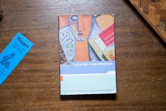 Futurist Manifestos cover