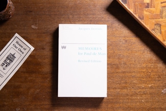 Mémoires for Paul de Man cover