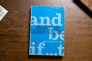 Philosophy and Ordinary Language cover