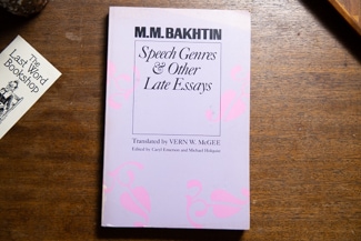 Speech Genres and Other Late Essays cover