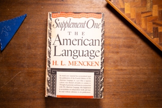 The American Language - Supplement One cover