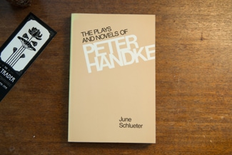 The Plays and Novels of Peter Handke cover