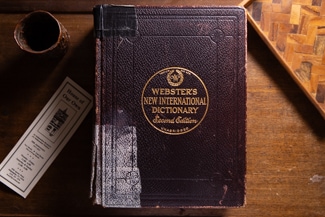 Webster's New International, 2nd Edition cover