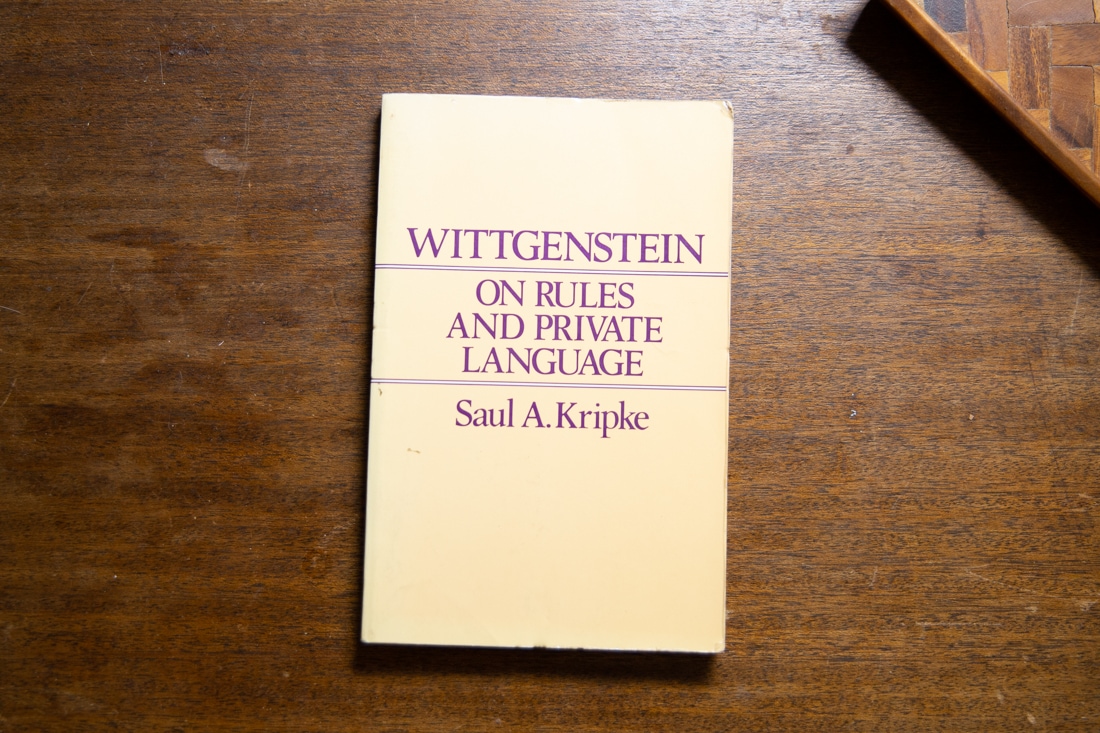 Wittgenstein On Rules and Private Language by Saul A. Kripke